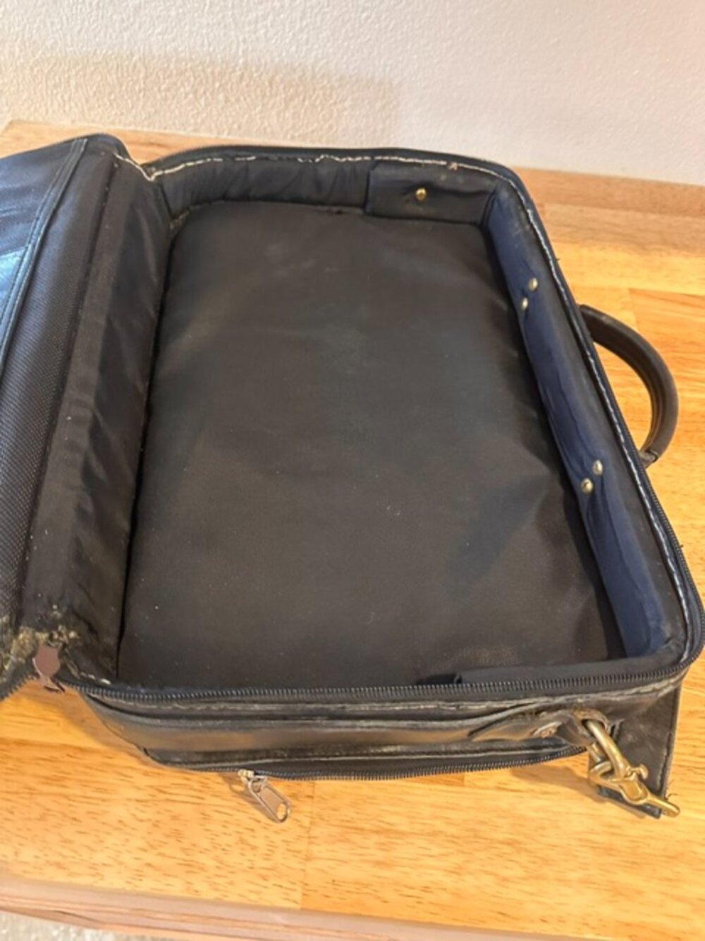 Coach | Vintage Leather Laptop Attache Briefcase Satchel Bag Black - Picture 10 of 16
